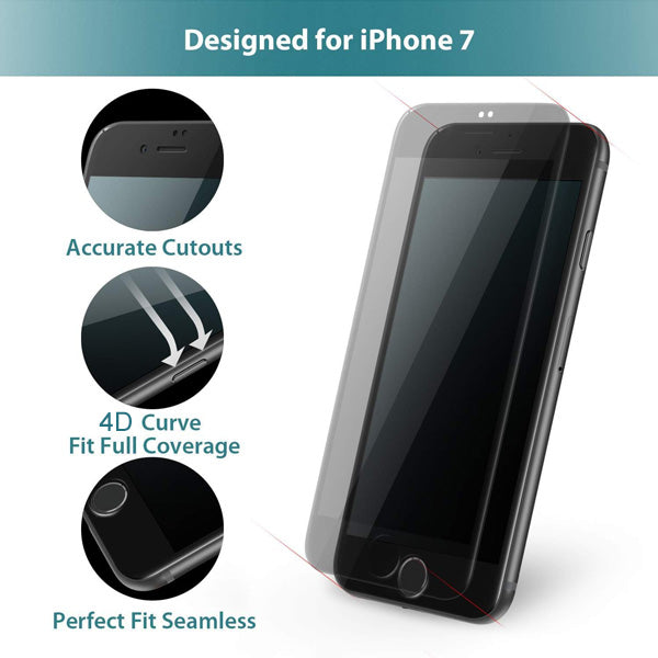 Privacy Screen Protector, Anti-Spy Curved Tempered Glass - ACF29