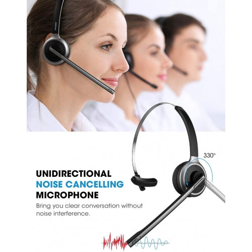 Wireless Headphone, Hands-free Headset With Boom Mic - ACL96