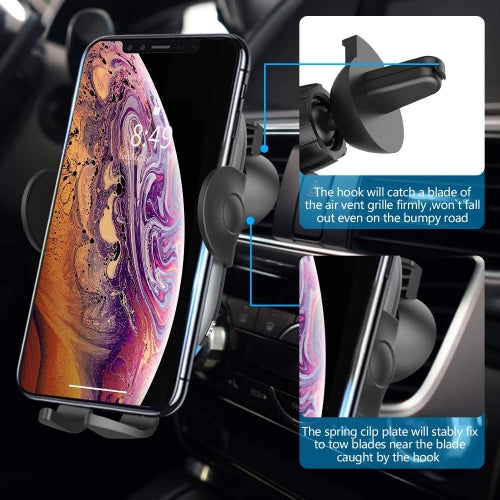 Car Wireless Charger Mount, Fast Charge Holder Dashboard Air Vent - ACE57