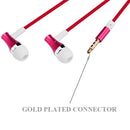 Wired Earphones, Handsfree Mic Headphones Hi-Fi Sound - ACD27