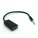 Headphones Splitter, Dual Headset Port Earphone Adapter 3.5mm - ACG85