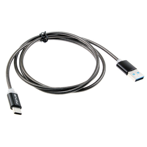 Metal USB Cable, Charger Cord Type-C 3ft - ACE82