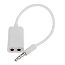 Headphones Splitter, Dual Headset Port Earphone Adapter 3.5mm - ACS25