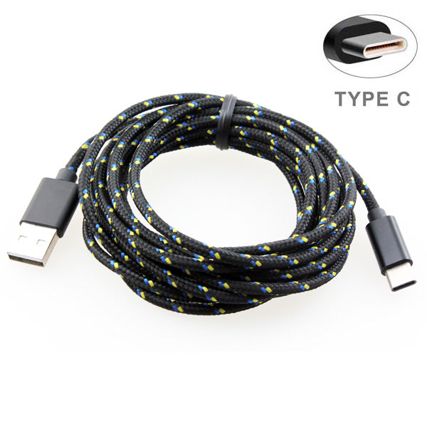 6ft and 10ft Long USB-C Cables , Power Wire TYPE-C Cord Fast Charge - ACG74