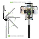 Selfie Stick, Remote Shutter Built-in Tripod Wireless - ACZ98