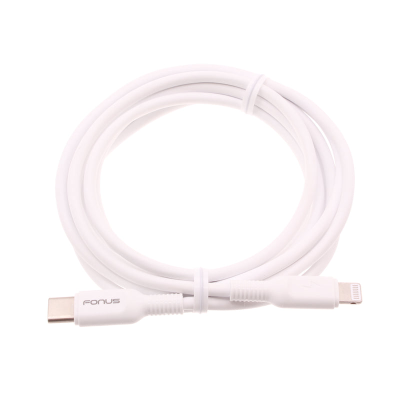 6ft and 10ft Long PD USB-C Cables, Type-C to iPhone Wire Power Cord Fast Charge - ACY53