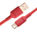 6ft USB-C Cable,  Power Charger Cord Red  - ACC15 1423-1