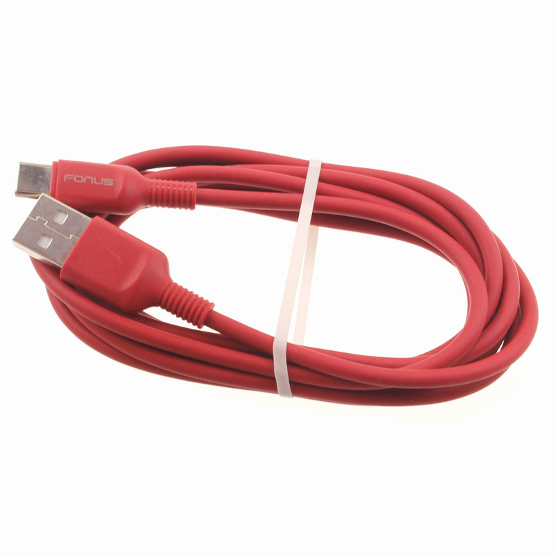 6ft USB-C Cable, Power Charger Cord Red - ACC15