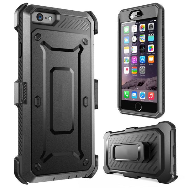 Case Belt Clip, Hybrid Built-in Screen Protector Swivel Holster - ACL01