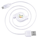 Home Charger, Cable Micro USB Retractable - ACC75