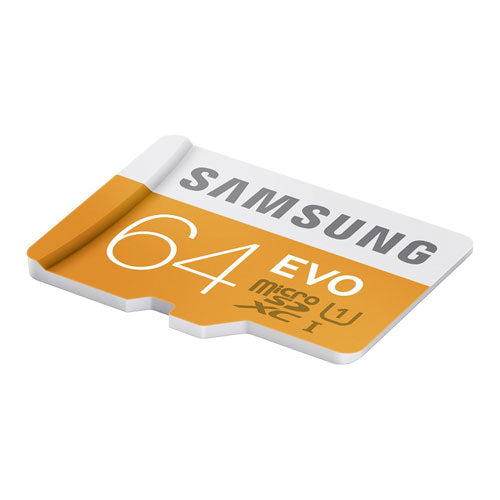 64GB Memory Card, MicroSD High Speed Samsung Evo - ACI98