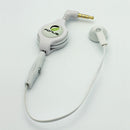 Retractable Mono Earphone, Headset 3.5mm w Mic Headphone - ACJ79
