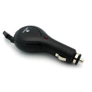 Car Charger, DC Socket MicroUSB Retractable - ACU18
