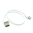 Short USB Cable, Charger MicroUSB 1ft - ACM91