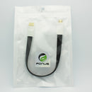 Short USB Cable, Cord Charger MicroUSB - ACM38