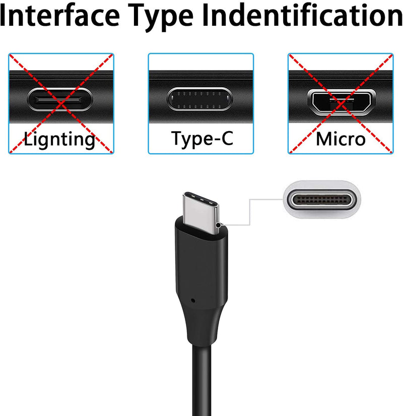6ft and 10ft Long USB-C Cables, Power Wire TYPE-C Cord Fast Charge - ACY73
