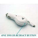 Car Charger, DC Socket MicroUSB Retractable - ACD60