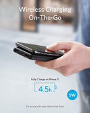 10000mAh Power Bank, Portable Charger Backup Battery Wireless Charging - ACC36