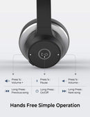 Wireless Over-Ear Headphones, Hands-free Headset With Boom Microphone - ACZ58