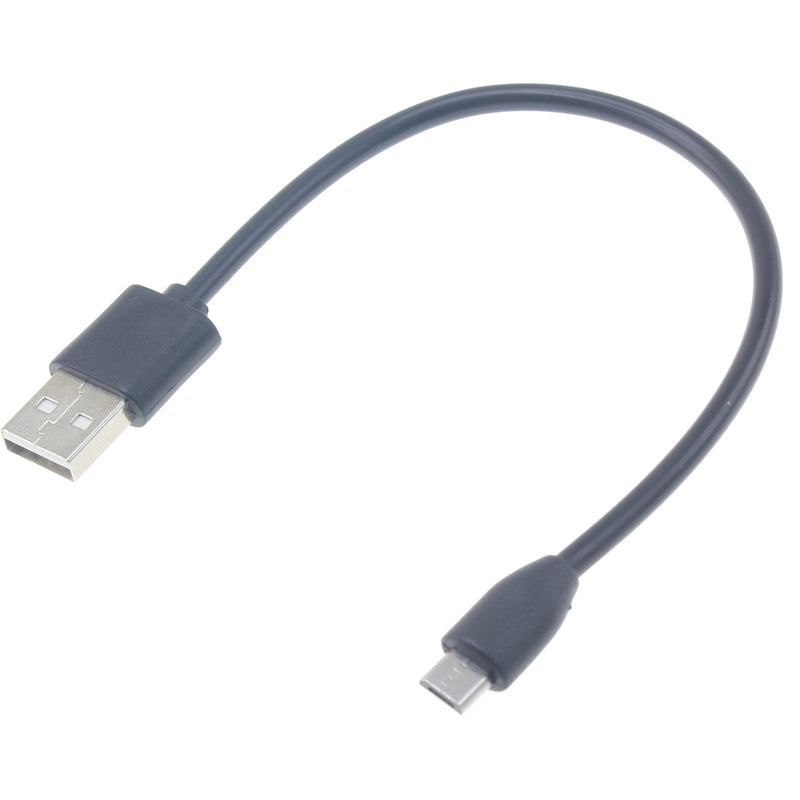 Short USB Cable, Cord Charger MicroUSB - ACA33