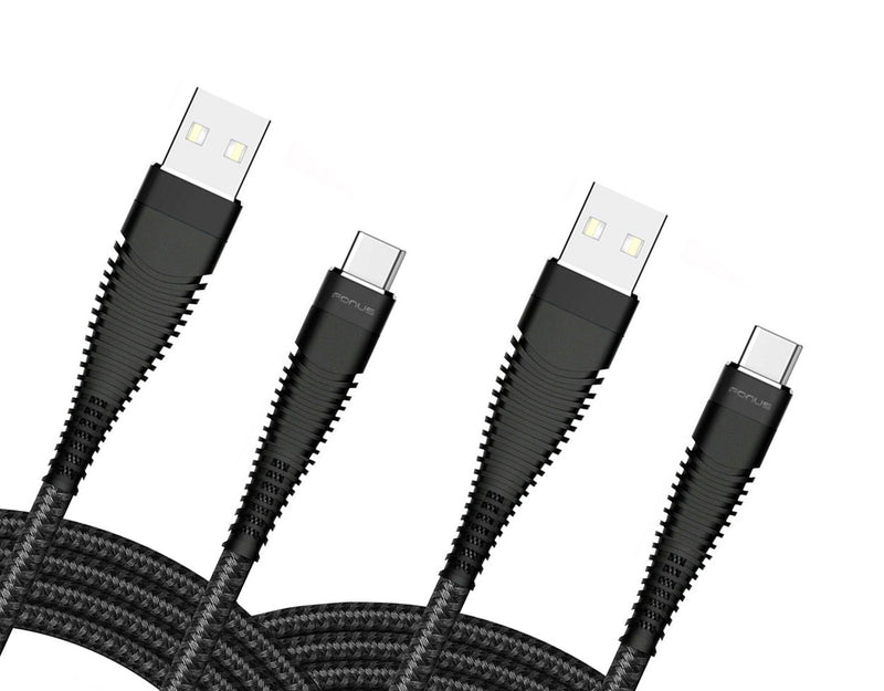 6ft and 10ft Long USB-C Cables, Power Wire TYPE-C Cord Fast Charge - ACY75