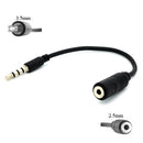 Headphone Adapter, Jack Earphone 2.5mm to 3.5mm - ACS06