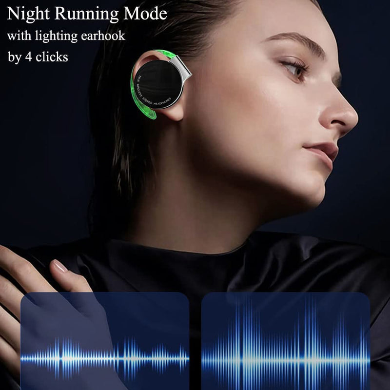 Ear-hook Wireless Earphones, True Wireless Stereo Over the Ear Headphones TWS Bluetooth Earbuds - ACZ41