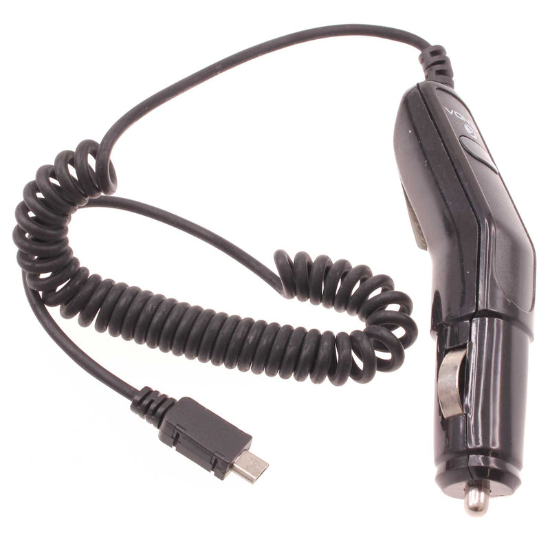 Car Charger, Cable Coiled Micro-USB - ACD04