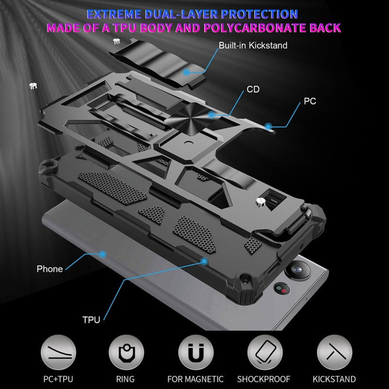 Hybrid Case Cover, Drop-Proof Armor Kickstand - ACY95