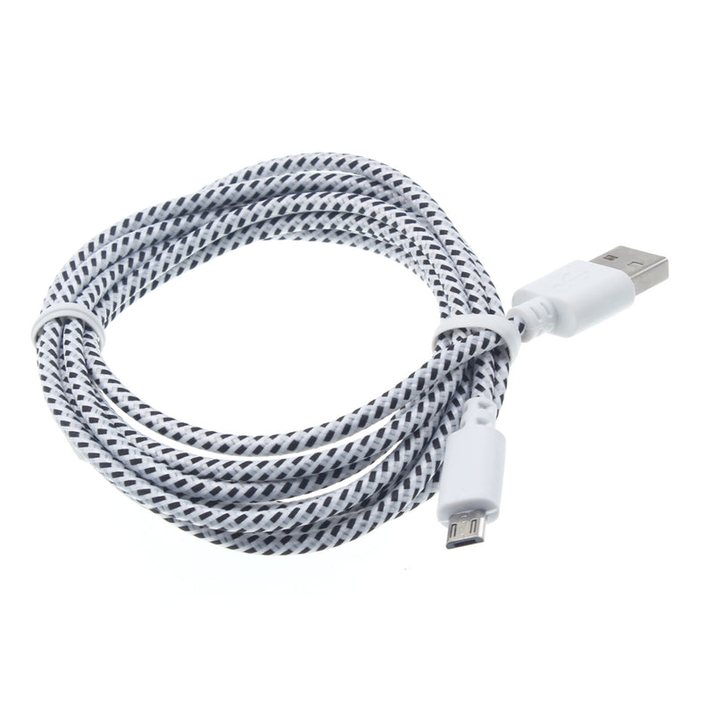6ft USB Cable, Cord Charger MicroUSB - ACF71