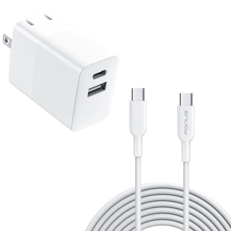 38W PD Home Charger , USB-C 6ft Long Cable Fast Type-C - ACG87