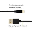 MFi USB Cable, Charger Cord Certified 10ft - ACK74