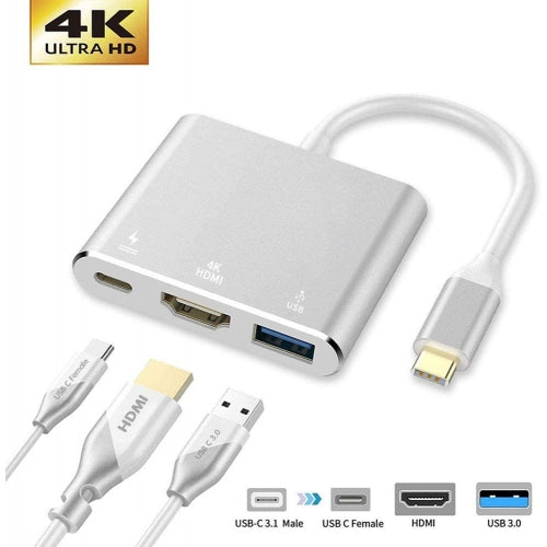 USB-C to 4K HDMI Adapter, Charger Port HDTV Adapter PD Port - ACX97