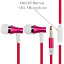 Wired Earphones, Handsfree Mic Headphones Hi-Fi Sound - ACD27