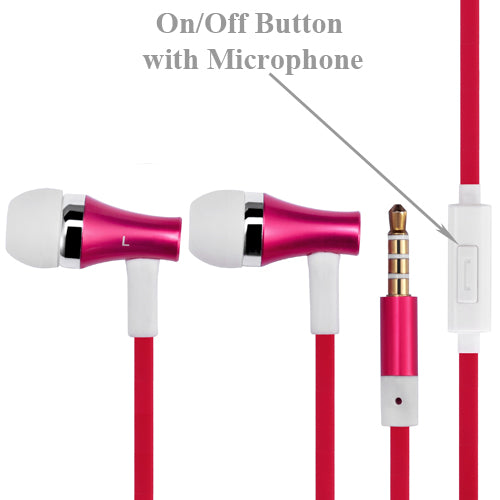 Wired Earphones, Handsfree Mic Headphones Hi-Fi Sound - ACD27