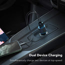 Quick Car Charger, Type-C PD 2-Port USB 36W - ACF49