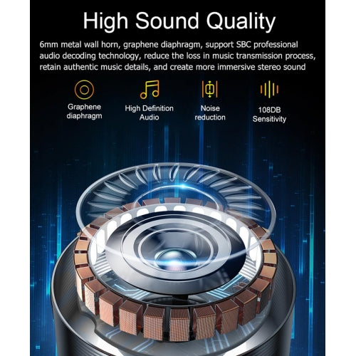 Bluetooth Earphones, TWS True Wireless Stereo Earbuds Headphones - ACG17