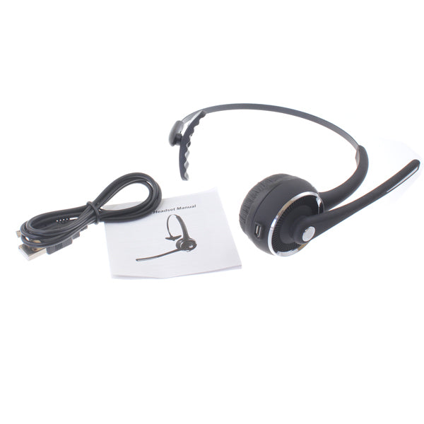 Wireless Headset, Hands-free Headphone Boom Microphone - ACK82