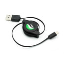 USB Cable, Charger MicroUSB Retractable - ACC92