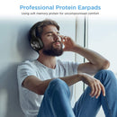 Bluetooth Headphones, Over Ear Wireless Earphones w Mic Foldable Headset - ACCM5