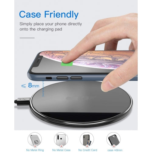 15W Wireless Charger, Slim Charging Pad Fast - ACV32