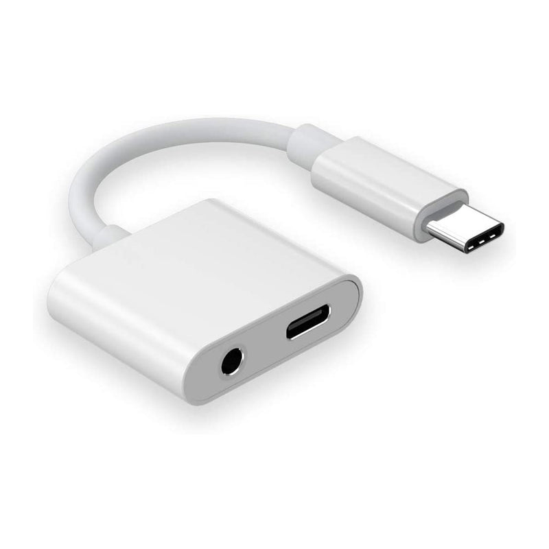 USB-C Headphone Adapter, Type-C Charger Jack Earphone - ACG