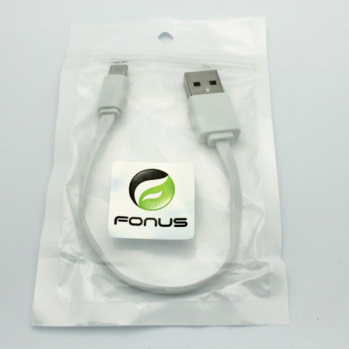 Short USB Cable, Cord Charger MicroUSB - ACB73