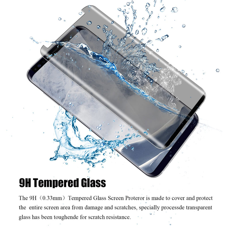 Privacy Screen Protector, Anti-Spy Curved Tempered Glass - ACR73