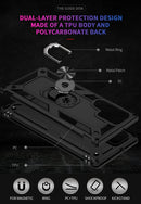 Hybrid Case Cover, Shockproof Kickstand Metal Ring - ACZ02