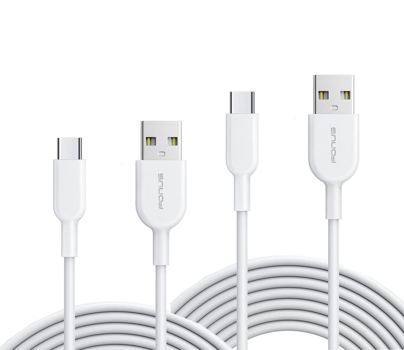 6ft and 10ft Long USB-C Cables, Power Wire TYPE-C Cord Fast Charge - ACY72