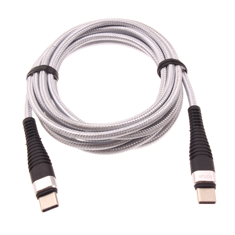 6ft and 10ft Long PD USB-C Cables, Power Wire TYPE-C to TYPE-C Cord Fast Charge - ACY67