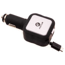 Car Charger, 2-Port USB 4.8Amp Retractable - ACM89
