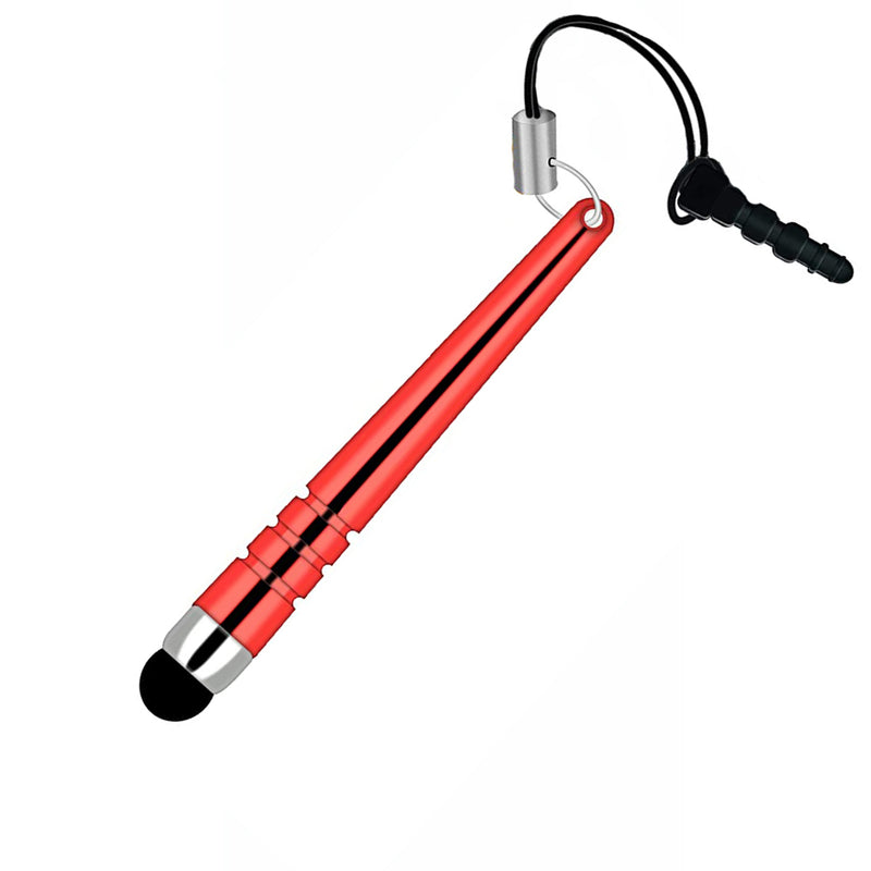 Red Stylus, Compact Aluminum Touch Pen - ACY03