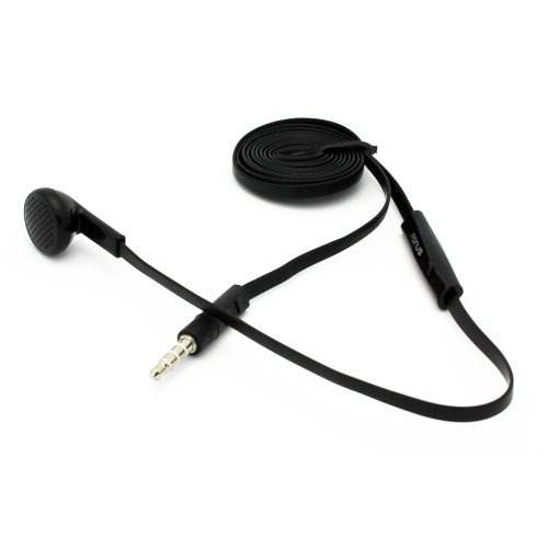 Mono Headset, 3.5mm Single Earbud Wired Earphone - ACJ88